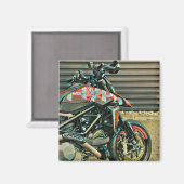 Geschenk für Motorräder Magnet (Vorderseite/Rückseite)