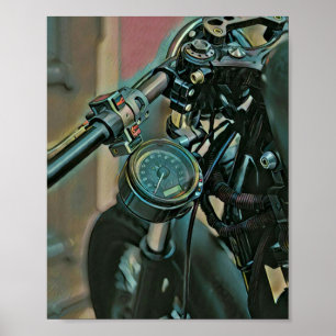 Geschenk für Motorräder Poster