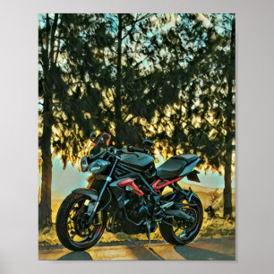Geschenk für Motorräder Poster