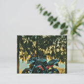 Geschenk für Motorräder Postkarte (Stehend Vorderseite)