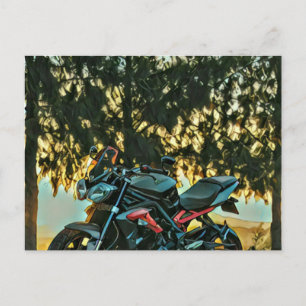 Geschenk für Motorräder Postkarte