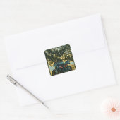Geschenk für Motorräder Quadratischer Aufkleber (Umschlag)