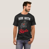 Geschenk für Motorräder T-Shirt (Vorne ganz)