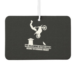Geschenk für Motorradfahrer von Motocross-Motorräd Autolufterfrischer