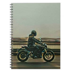 Geschenk für Motorradliebhaber Notizblock