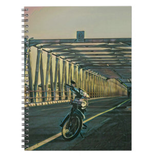 Geschenk für Motorradliebhaber Notizblock