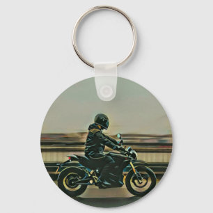 Geschenk für Motorradliebhaber Schlüsselanhänger