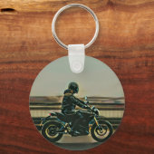 Geschenk für Motorradliebhaber Schlüsselanhänger (Vorderseite)