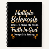 Geschenk für Multiple Sklerose Notizblock (Vorderseite)