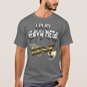 Geschenk für Musiker und Musiker aus Heavy Metal T-Shirt
