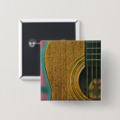Geschenk für Musikergitarrist Button (Vorne & Hinten)