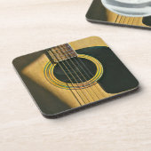Geschenk für Musikergitarrist Getränkeuntersetzer (Linke Seite)