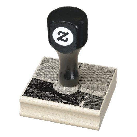 Geschenk für Musikergitarrist Gummistempel (Stempel)