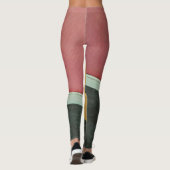 Geschenk für Musikergitarrist Leggings (Rückseite)