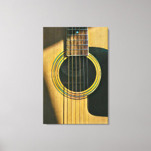 Geschenk für Musikergitarrist Leinwanddruck