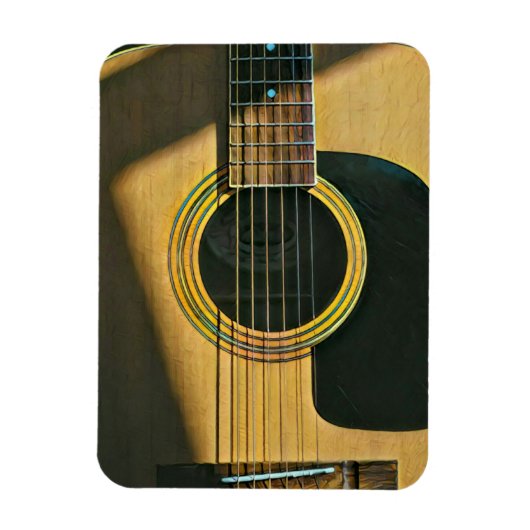 Geschenk für Musikergitarrist Magnet (Vertikal)