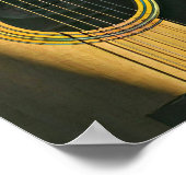 Geschenk für Musikergitarrist Poster (Ecke)