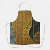 Geschenk für Musikergitarrist Schürze (Vorderseite)