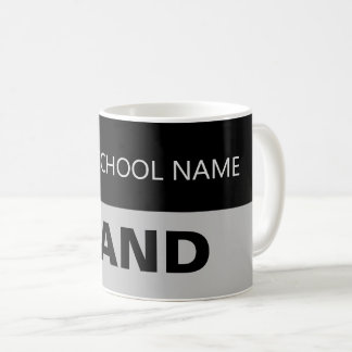 Geschenk für Musiklehrer | Custom School Band Tass Kaffeetasse