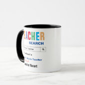 Geschenk für Musiklehrer Tasse (Vorderseite Links)