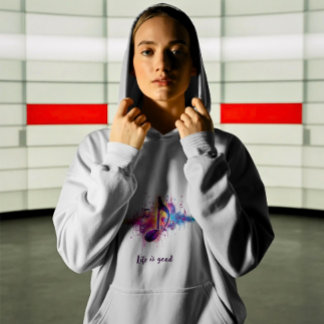 Geschenk für Musikliebhaber Hoodie, Kreativer Hood Hoodie