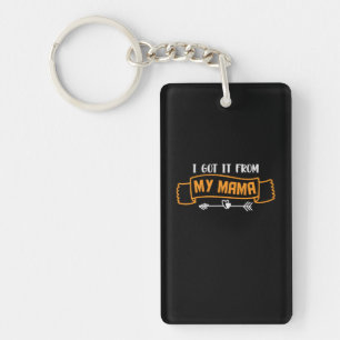Geschenk für Mutter, das ich von meiner Mama bekom Schlüsselanhänger