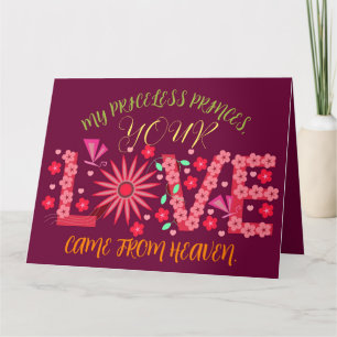 GESCHENK FÜR MUTTER, SCHWESTER, TOCHTER, FREUNDIN, KARTE