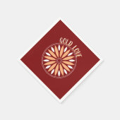 Geschenk für Mutter, Schwester, Tochter, Freundin, Serviette (Ecke)