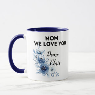 Geschenk für Mutter Tasse mit Kindernamen