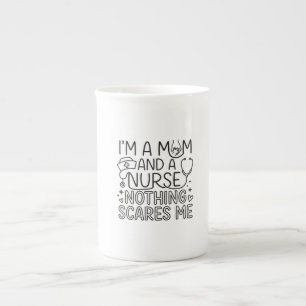 Geschenk für Mutter und Krankenschwester im minima Porzellantasse