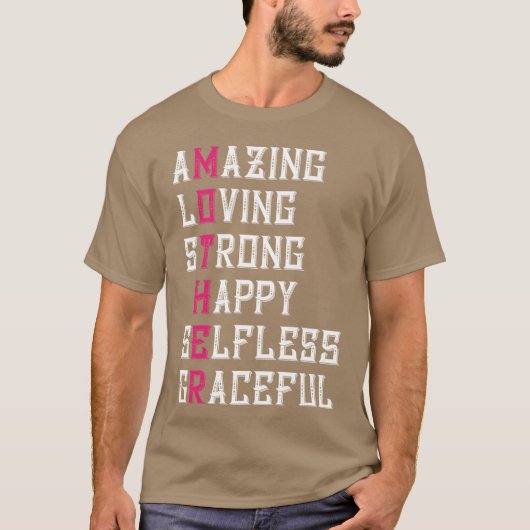 Geschenk für Muttertag T-Shirt (Vorderseite)