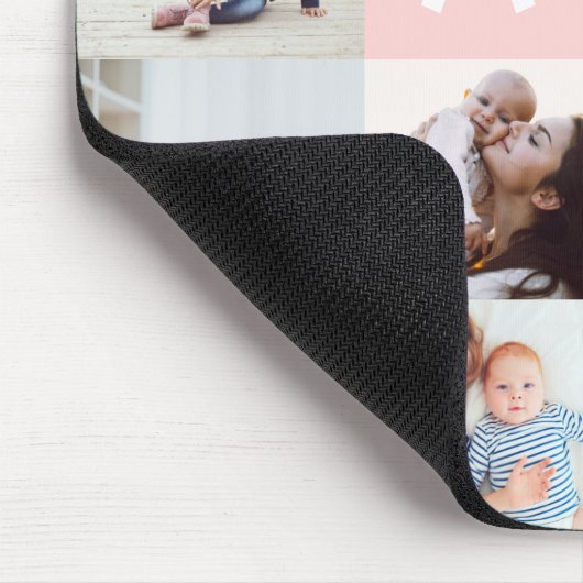 Geschenk für Nana | Nana Modern Multiple Foto Grid Mousepad (Ecke)