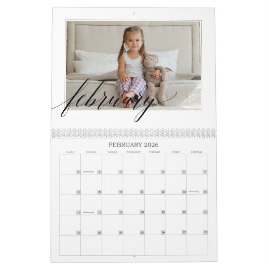 Geschenk für Nanna | Enkelkinder Fotos Kalender (Feb 2026)