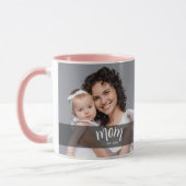 Geschenk für neue Mutter mit Foto von Mama Tasse (Links)