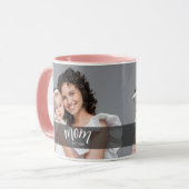 Geschenk für neue Mutter mit Foto von Mama Tasse (Vorderseite Links)