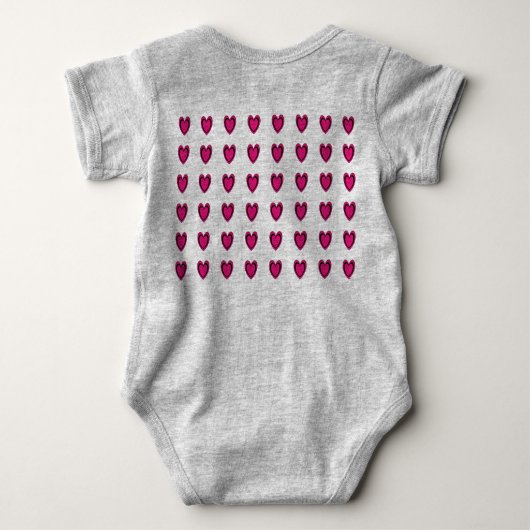 Geschenk für Neugeborene Baby Strampler (Rückseite)