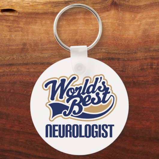Geschenk für Neurologe Schlüsselanhänger (Vorderseite)