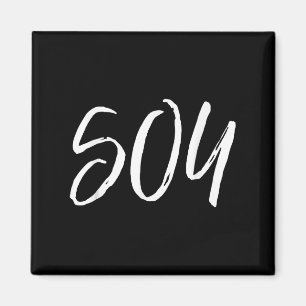 Geschenk für New Orleans Vorwahl Louisiana Coole l Magnet
