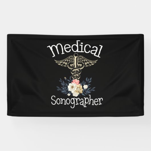 Geschenk für Niedliche Sonographen Banner (Horizontal)