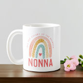 Geschenk für Nonna | Alle Farben des Regenbogens Kaffeetasse