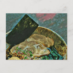 Geschenk für Nudelliebhaber Postkarte