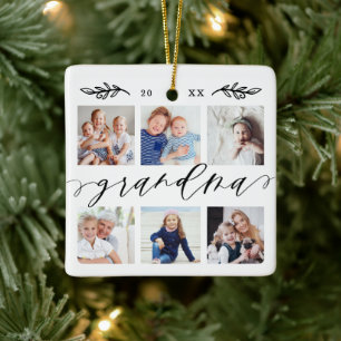 Geschenk für Oma  Entenkinder - Fotosammlung Keramikornament