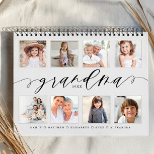 Geschenk für Oma   Großkinder Fotos Kalender