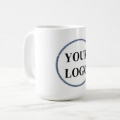 Geschenk für Oma Personalisiert ADD IHR LOGO Kaffeetasse (Vorderseite Links)