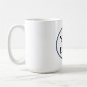Geschenk für Oma Personalisiert ADD IHR LOGO Kaffeetasse (Links)