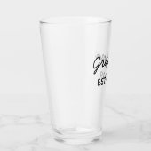 Geschenk für Opa Est. 2019 Glas (Rechts)
