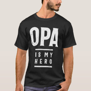 Geschenk für Opa   Opa ist mein Held   Opa Gift T-Shirt