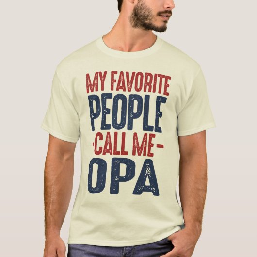 Geschenk für Opa T-Shirt (Vorderseite)
