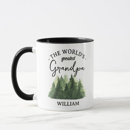 Geschenk für Opa Weltbest Opa Tasse (Links)