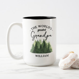Geschenk für Opa Weltbest Opa Zweifarbige Tasse
